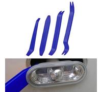 Herramienta de palanca, 4 unids azul coche Trim Kit de extracción de panel de puerta sujetador auto tablero plástico