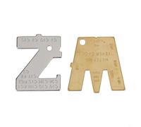 Herramienta de palanca de medición de repuesto compatible con Zama 500131 ZT1 para carburadores C1, C1S, C2, C2S Material de metal