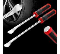 Herramienta de palanca de neumáticos resistente para reparaciones eficientes de neumáticos, diseño de acero al cromo vanadio para bicicletas, coches y más (15 pulgadas)