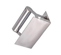 Herramienta de paneles de yeso en la esquina, llana de paneles de yeso | Herramientas de enlucido de acero inoxidable con mango no deslizante,Gadget de acabado de metal para la construcción de renovac