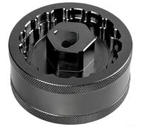 Herramienta de pedalier de bicicleta de aleación de aluminio, cinco en uno | Llave de extracción de bielas y extractor de copa BB para Hollowtech, para mantenimiento de bicicletas de montaña y carretera