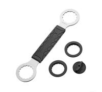 Herramienta de pedalier de bicicleta para Hollowtech II - Llave de extracción e instalación de acero cromado con llave de perno de manivela para MTB Road Bike Repair Taller Uso 35 cm (12 x 46 mm)