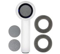 Herramienta de pedicura eléctrica, lima de pie eléctrica de dos engranajes, cuidado de la piel de los pies para talones agrietados muertos, callos piel seca agrietada dura