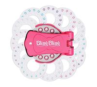 Herramienta de peinado Glam engrapadora Gem Diversión Accesorios moda brillantina para el cabello Conjunto recarga personalizar Ropa Añadir brillos y destellos Fácil usar Salón Uso en hogar