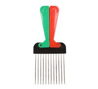Herramienta de peinado para cabello rizado, peine de puño negro para mujeres y hombres B, tipo B
