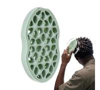 Herramienta de peine rizador, peine Africa Twist de 9 cm para dar forma al cabello rizado, cuidado diario, accesorio lavable unisex para mujeres y niños, uso doméstico y viajes, diseño de agarre
