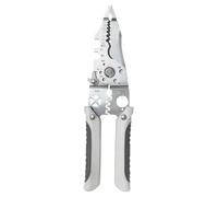 Herramienta de pelado de alambre, pelacables | Herramienta de alicates de engarzado de corte de alambre | Herramienta de tijera profesional resistente para cortar alambre de cobre, hierro y aluminio