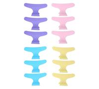 Herramienta de peluquería de Zenithaur para mujeres - CLIPS COLORES COLORITO DE 12 PCS Juego de clips de cabello versátil (Salones de pelo coloridos)