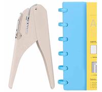 Herramienta de Perforación de Hongos, Perforadora, Máquina Perforadora, Suministros para Libros de Bolsillo, Cuaderno de Hojas con Agujeros de Setas, Manual de Papelería, Carpeta