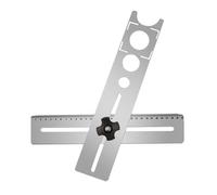 Herramienta de perforación precisa para azulejos, superficies de vidrio y mármol, renovaciones del hogar, obra de construcción con función de refrigeración por agua, localizador de taladro