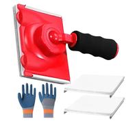 Herramienta De Pintura Para Bordes | Aplicador Ergonómico Para Techos Con Almohadillas De Recambio,Mango Giratorio, Enchufe Anti-Deslizante y Reutilizable Renovación Hogar