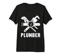 Herramienta de Pinza de fontanería Llave Trabajador Profesión Camiseta Premium