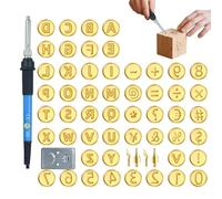 Herramienta de pirograbado - Pluma térmica versátil, accesorios múltiples, ajuste de calor preciso, mango antideslizante | Kit de grabado y relieve para bricolaje, madera, cuero, talleres C