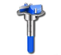 Herramienta de plantilla de bisagra de gabinete con funcionalidad de doble cara para bisagras de 35 mm y 40 mm que proporcionan posiciones precisas de marcado y perforación para lograr una alineación