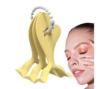 Herramienta de plantilla de delineador de ojos, plantilla de maquillaje de delineador de ojos | Plantilla de guía de maquillaje de ojos de 3 piezas para principiantes | Herramienta moldeadora de pesta