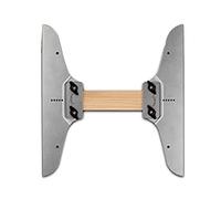 Herramienta de plantilla de escalera, diseño de estante de calibre de metal, ajustable de 8 a 14 pulgadas de longitud para escalera, diseño de estante para elevadores de escaleras