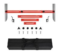 Herramienta de plantilla de peldaño de escalera, calibre sólido de peldaño de escalera | Plantilla ajustable para peldaños de para medir,Herramienta de medición de plantilla de resis