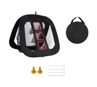 Herramienta de práctica de golf multifuncional con 3 aberturas para control y progreso de red de golf de tela Oxford