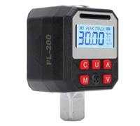 Herramienta de Precisión con Adaptador de Torsión Digital con Alertas Visuales Inteligentes para Mecánicos Acero Cr V 1/2 Pulgada 10-200 Nm