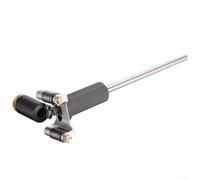 Herramienta de precisión de aleación de aluminio para carpintería, rango de 0 a 120 mm con rodamientos lisos para proyectos de carpintería de arcos de líneas rectas