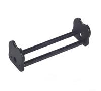 Herramienta de precisión para rectitud, material ABS para un vuelo preciso, detector de fácil uso para arqueros para localizar curvas en ejes 26 x 8 cm
