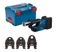 Herramienta De Prensa A Batería Bosch GPT 18V-19, L-BOXX 238, Kit TH