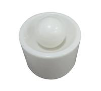 Herramienta de prensa bola masa madera, pastelero redondo reutilizable con superficie antiadherente for molde piel envoltura DIY(Plastic-A)