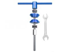 Herramienta de prensa esencial para una instalación eficiente de rodamientos de auriculares y pedalier, ligera y fácil de usar (azul)