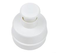 Herramienta de prensa fácil de usar para hacer albóndigas de hamburguesas y alimentos similares con una huella compacta para ahorrar espacio de almacenamiento (blanco)