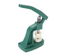 Herramienta de Prensa para Relojes de Acero de Primera Calidad con 12 Troqueles, Construcción Sólida y Diseño sin Rayones, Ideal para Cerrar Cajas a Presión y Copas Cubiertas de Nailon