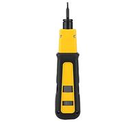 Herramienta de Prensado de Alambre, Herramienta de Impacto Perforadora de Impacto con Hoja de Corte 88/110 Pelacables de Red Mango de Plástico Cortador de Alambre Crimpadora,