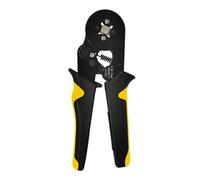 Herramienta De Prensado De Cables Eléctricos, Alicates Eléctricos De Terminal De Férula DIY, Juego De Herramientas Manuales, Multiherramienta Profesional AWG 23-7, Crimpadora Rápida(AWG 23-7Yellow Bla