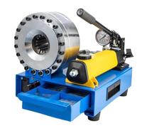 Herramienta de prensado de manguera hidráulica: máquina de prensado de manguera portátil de 6-25 mm y 10-31 mm con 7 juegos de troqueles