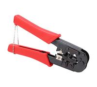 Herramienta de prensado de módulo dual, cortador de cables profesional de alta resistencia, pelacables, alicates para cables de red para conectores RJ11 RJ12 FJ45, material de
