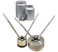 Herramienta de prensado de sellado, máquina de sellado manual de latas de aluminio, crimpadora de 102 mm y 156 mm, alicates de sellado de tambor para industrias de envasado de líquidos