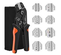 Herramienta de prensado de trinquete SN-58B Juego de acero al carbono con kit de mandíbula intercambiable 5/8(SN-58B 8Jaws Kit)