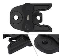 Herramienta de prensado de tubos para tuberías de agua, mordazas de prensado compactas, alicates profesionales para engarzar tubos, diámetro exterior de tubo de 16 mm, 15 x 10,2 x 4,15 cm