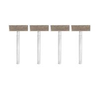 Herramienta de Preparación de Muelas Abrasivas de 4 Piezas, Limpiador de Muelas Abrasivas en Forma de T, Herramienta Multifuncional para Muelas Abrasivas de Carburo para Cerámica