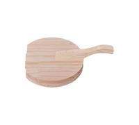 Herramienta de presión de dumplings de madera Prensador de envoltura Dumpling madera, herramienta pastelería, accesorios for hornear en la cocina, prensador masa, forma redonda for el hogar