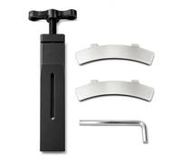 Herramienta de presión de pistón de freno para bicicleta SRAM | Aluminio CNC con 2 alineadores de rotor, llave M5, compatible con sistemas de frenado seleccionados de SRAM, Shimano y Magura