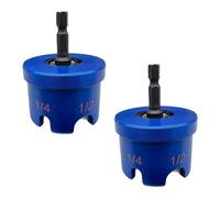 Herramienta De Puerto Perforación Compatible Con Varios Tamaños Extractor Rápido Tuercas Para Ejes Atornillados Respaldos Canales Instalaciones Eléctricas Herramienta Extracción Tuercas