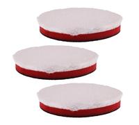 Herramienta de pulido de 3 piezas, 12,7 cm, ideal para acabados de varias superficies, almohadilla de pulido para muebles de madera