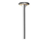 Herramienta de pulido de grabado de carburos en forma de T, vástago redondo, lima giratoria, broca de corte de metal, herramienta de herraje para tallar, lima giratoria
