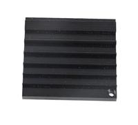 Herramienta de pulido para cortar bordes, Material de acero, afilador de bordes de cuero para reparación de palas de 6mm de ancho y artesanía de cuero (Ranura cuadrada negra)