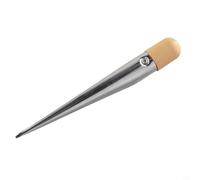 Herramienta de punta de empalme de cuerda de alambre de acero con mango de madera suave para bucle y fijación de líneas de alambre en barcos 178 mm