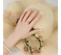 Herramienta de punta falsa de gel acrílico con dedos falsos para practicar arte de uñas