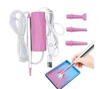 Herramienta De Punteado De Uñas - Pluma De Vacío Eléctrica USB, Accesorio De Manualidades | Herramienta De Arte De Carpintería Para Principiantes, Adultos, Niños, Diseños Creativos De Uñas, Proyectos