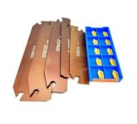 herramienta de ranurado de agujeros SPB226/326/426/232/332/432/300/400 Inserto ranurado y de corte Torno CNC Portaherramientas SPB(SPB432-SP400 PC9030)
