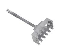 Herramienta de ranurado de martillo de vástagos cuadrados, accesorio de martillo eléctrico fácil de usar para instalación rápida de caja de conexiones tipo 86, práctico equipo de ranurado de caja