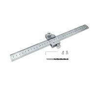 Herramienta de raspado de manómetro de diseño de material múltiple fácil de ajustar, con guía de 45 y 90 grados para aplicaciones artesanales de Woodstone, calibre de marcado fácil de ajustar